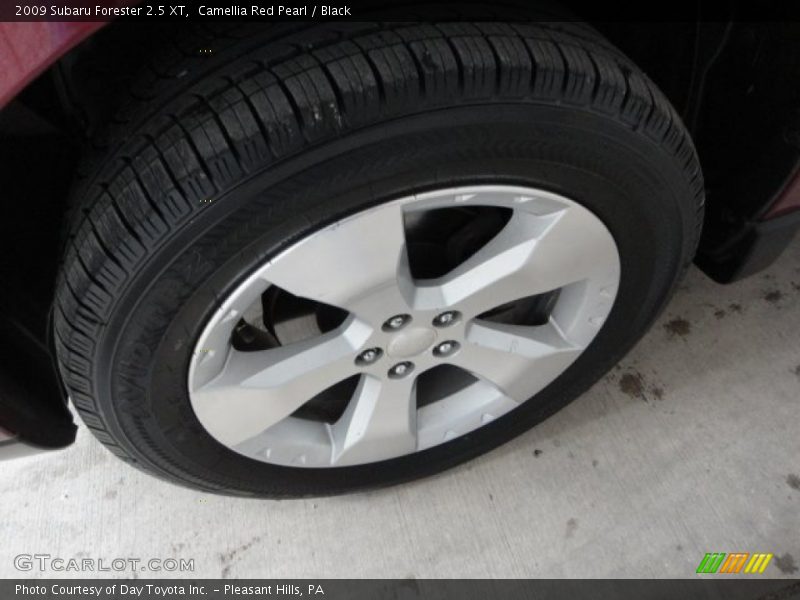 Camellia Red Pearl / Black 2009 Subaru Forester 2.5 XT