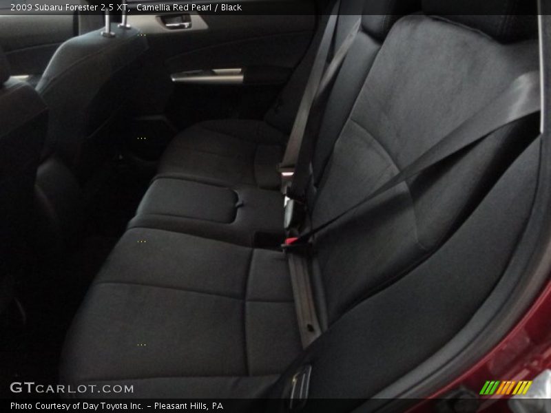 Camellia Red Pearl / Black 2009 Subaru Forester 2.5 XT