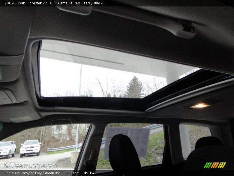Camellia Red Pearl / Black 2009 Subaru Forester 2.5 XT