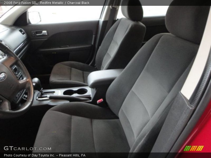 Redfire Metallic / Charcoal Black 2008 Ford Fusion SEL