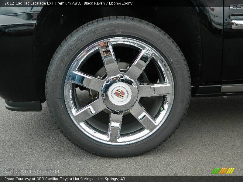 Black Raven / Ebony/Ebony 2012 Cadillac Escalade EXT Premium AWD