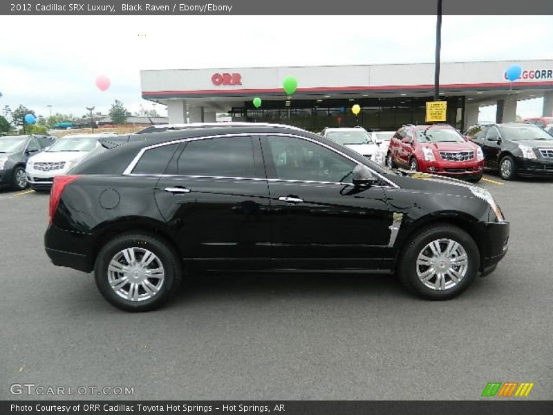 Black Raven / Ebony/Ebony 2012 Cadillac SRX Luxury