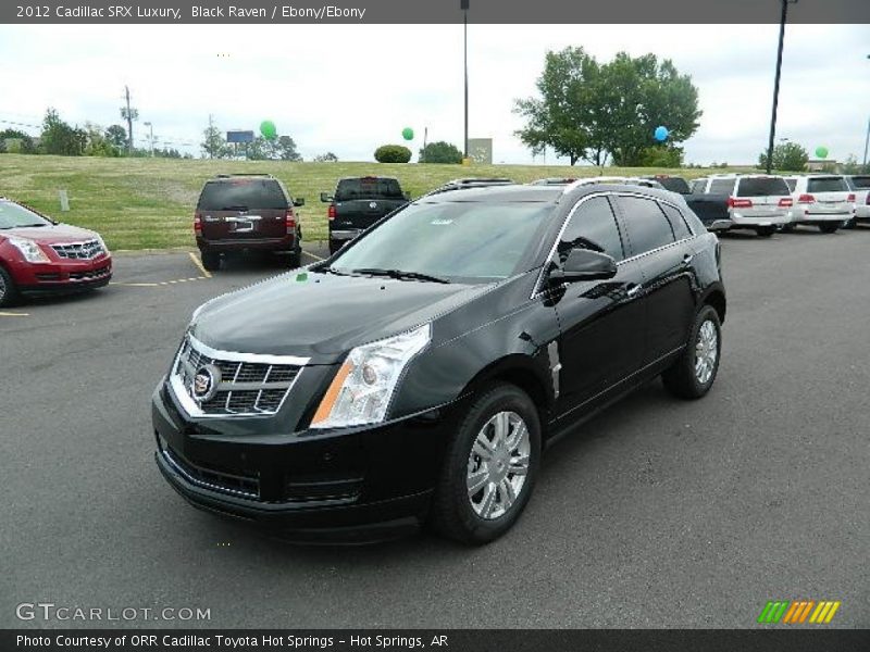 Black Raven / Ebony/Ebony 2012 Cadillac SRX Luxury