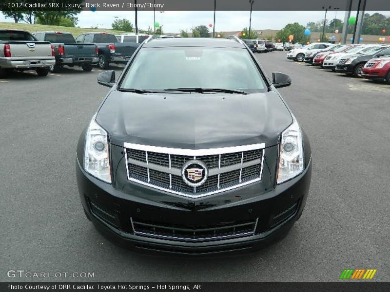 Black Raven / Ebony/Ebony 2012 Cadillac SRX Luxury