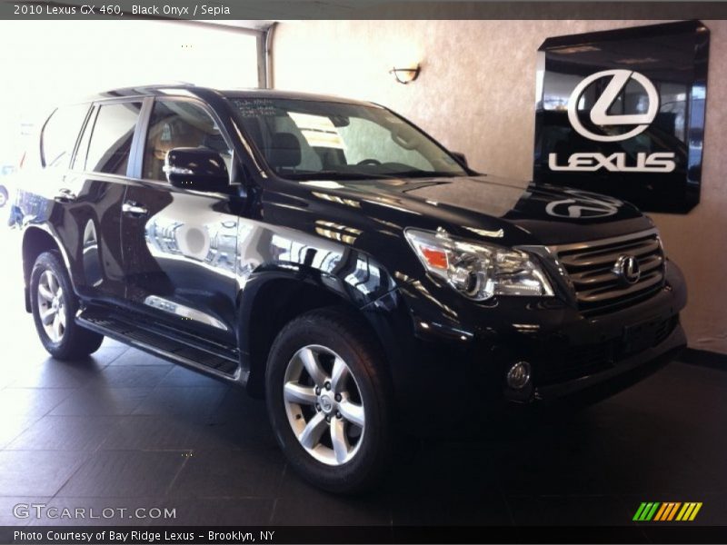 Black Onyx / Sepia 2010 Lexus GX 460