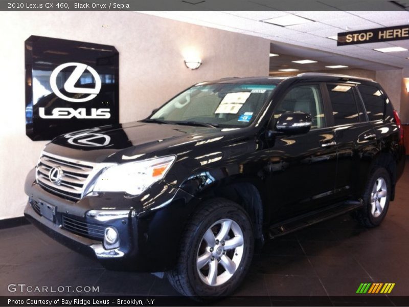 Black Onyx / Sepia 2010 Lexus GX 460