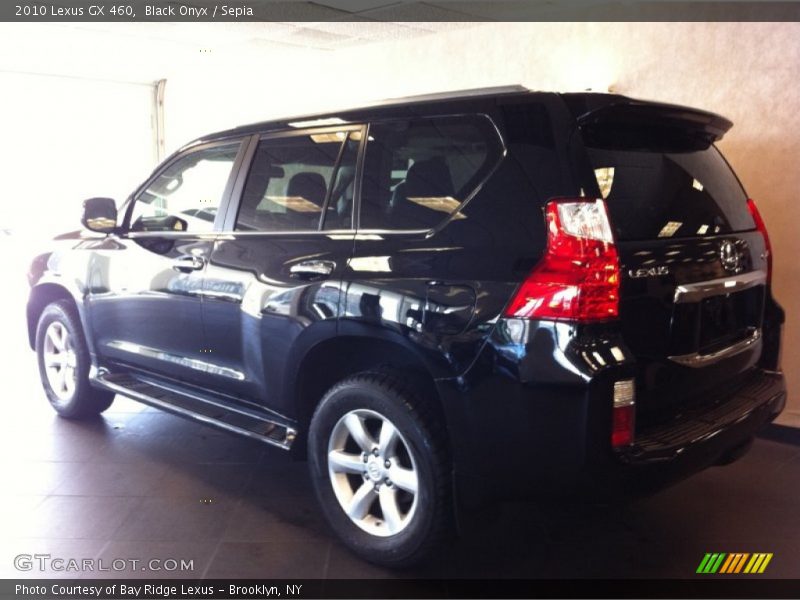 Black Onyx / Sepia 2010 Lexus GX 460