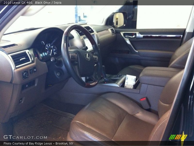 Black Onyx / Sepia 2010 Lexus GX 460