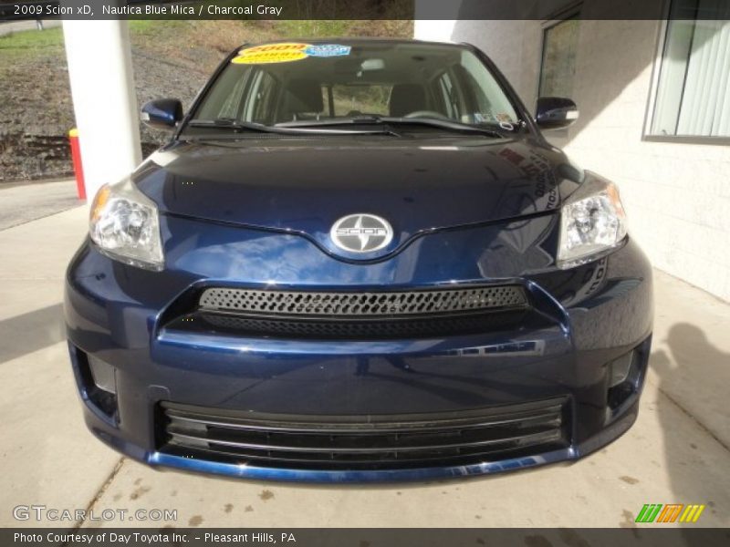 Nautica Blue Mica / Charcoal Gray 2009 Scion xD