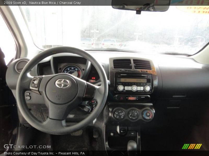 Nautica Blue Mica / Charcoal Gray 2009 Scion xD
