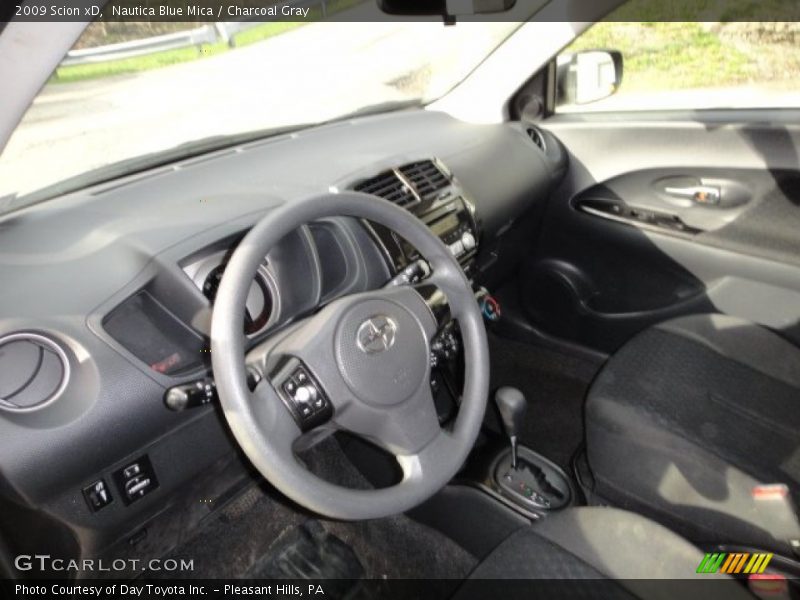 Nautica Blue Mica / Charcoal Gray 2009 Scion xD