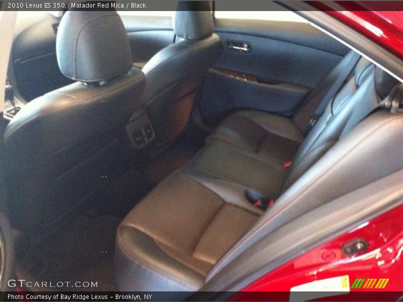 Matador Red Mica / Black 2010 Lexus ES 350