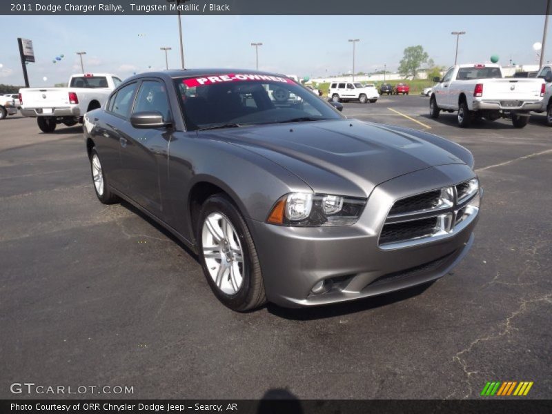 Tungsten Metallic / Black 2011 Dodge Charger Rallye