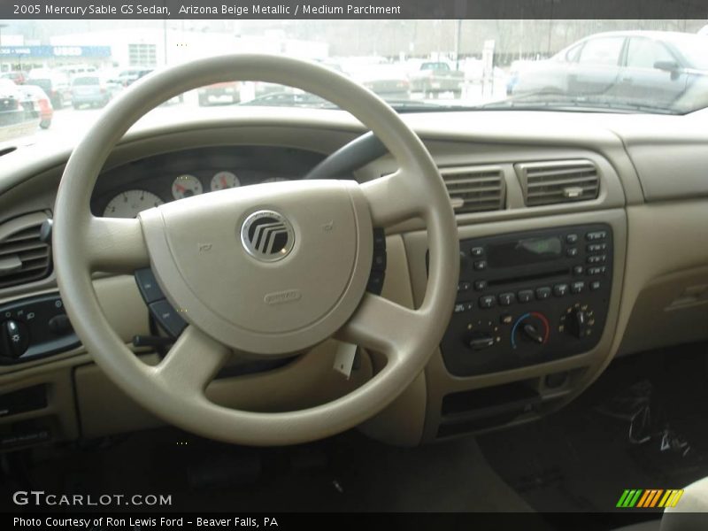 Arizona Beige Metallic / Medium Parchment 2005 Mercury Sable GS Sedan