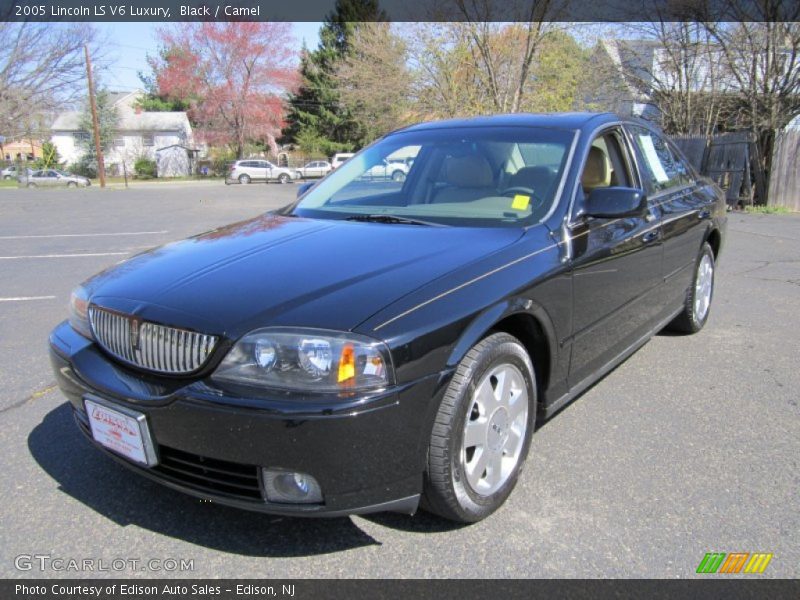 Black / Camel 2005 Lincoln LS V6 Luxury