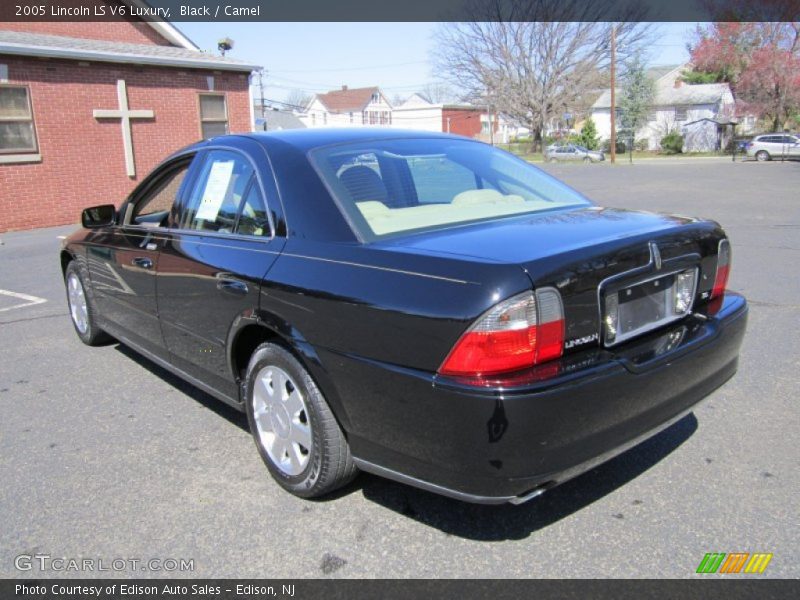 Black / Camel 2005 Lincoln LS V6 Luxury
