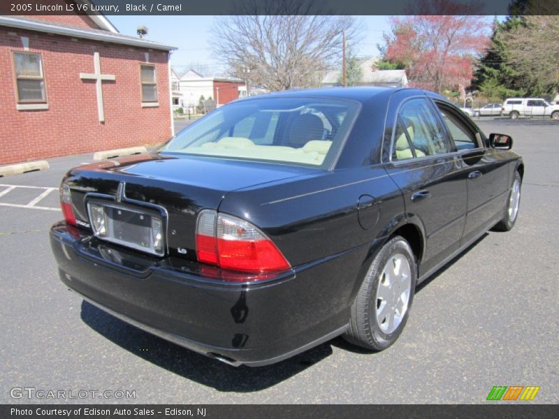 Black / Camel 2005 Lincoln LS V6 Luxury