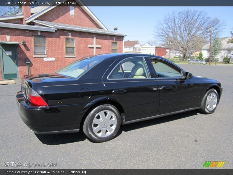 Black / Camel 2005 Lincoln LS V6 Luxury