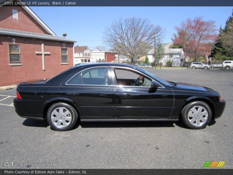 Black / Camel 2005 Lincoln LS V6 Luxury