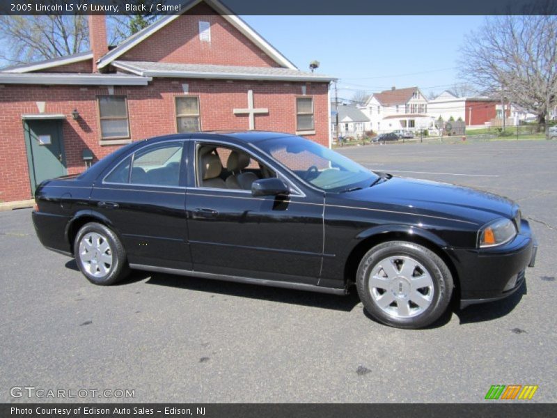 Black / Camel 2005 Lincoln LS V6 Luxury