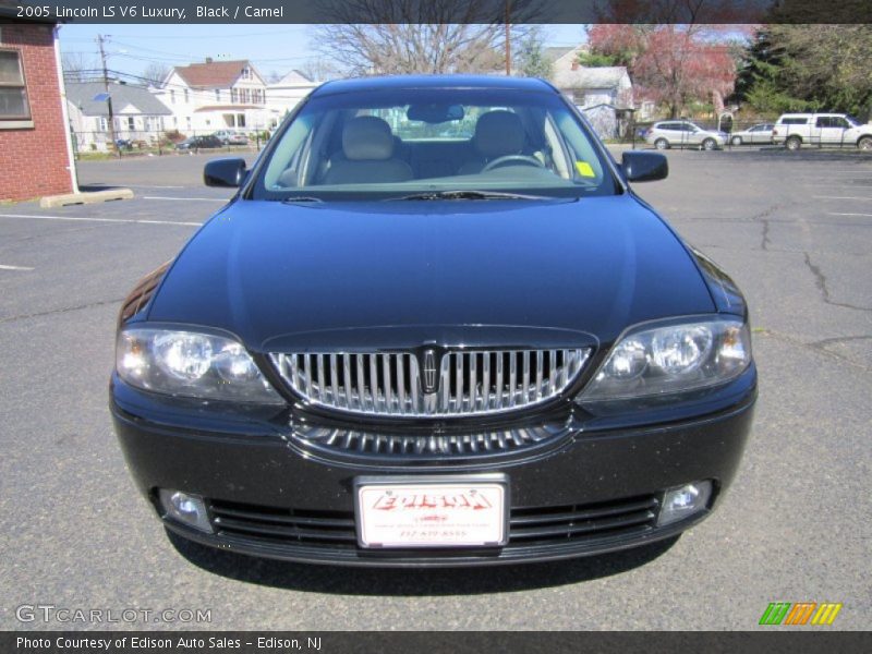 Black / Camel 2005 Lincoln LS V6 Luxury