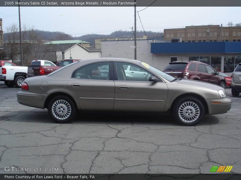 Arizona Beige Metallic / Medium Parchment 2005 Mercury Sable GS Sedan