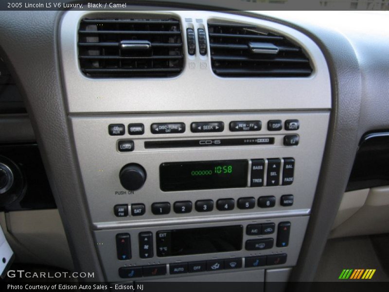 Black / Camel 2005 Lincoln LS V6 Luxury
