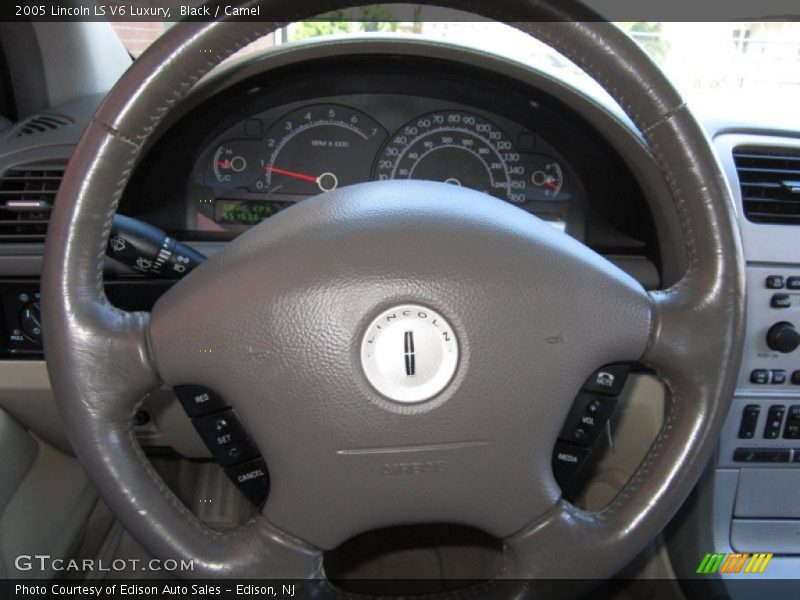 Black / Camel 2005 Lincoln LS V6 Luxury
