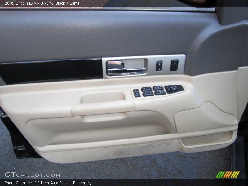 Black / Camel 2005 Lincoln LS V6 Luxury
