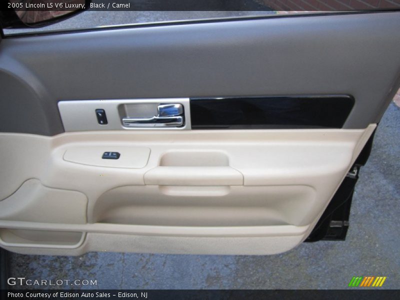 Black / Camel 2005 Lincoln LS V6 Luxury