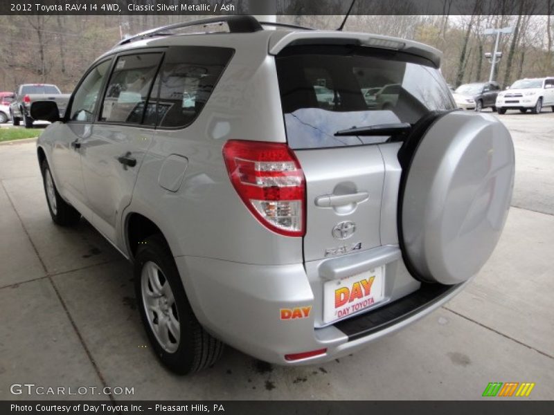 Classic Silver Metallic / Ash 2012 Toyota RAV4 I4 4WD