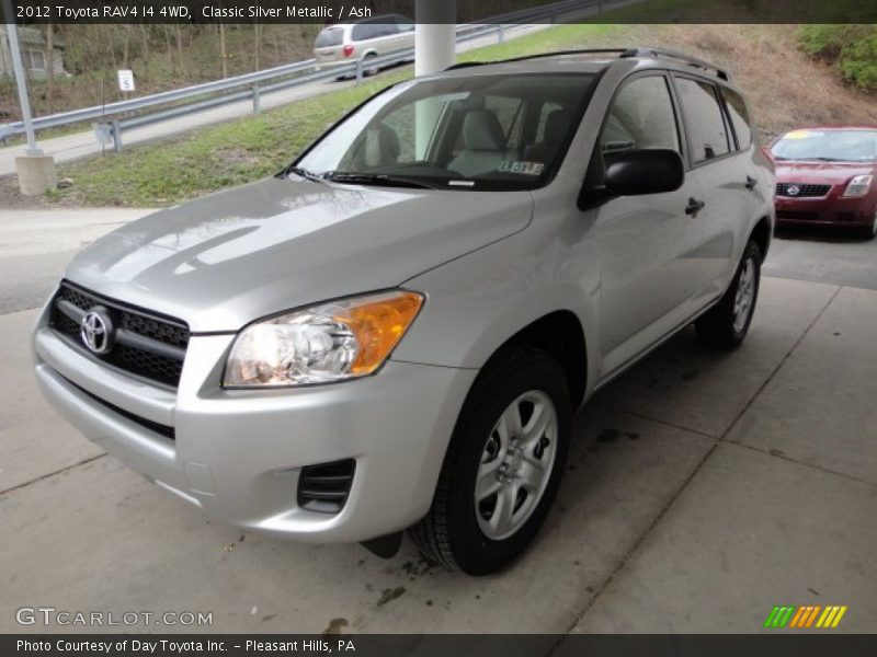 Classic Silver Metallic / Ash 2012 Toyota RAV4 I4 4WD