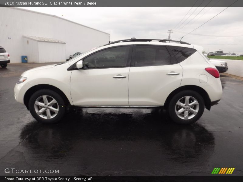 Glacier White Pearl / Beige 2010 Nissan Murano SL