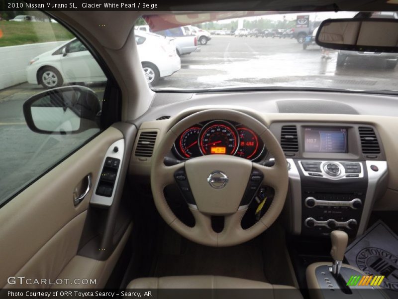Glacier White Pearl / Beige 2010 Nissan Murano SL