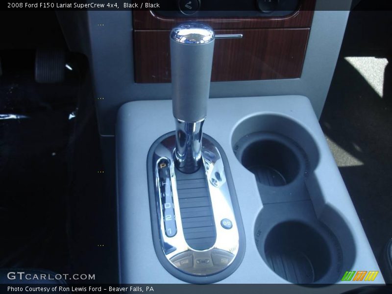 Black / Black 2008 Ford F150 Lariat SuperCrew 4x4