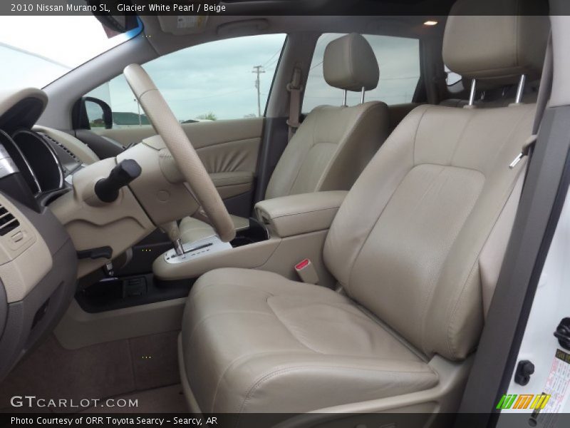 Glacier White Pearl / Beige 2010 Nissan Murano SL
