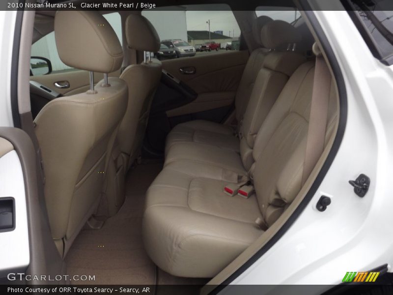 Glacier White Pearl / Beige 2010 Nissan Murano SL