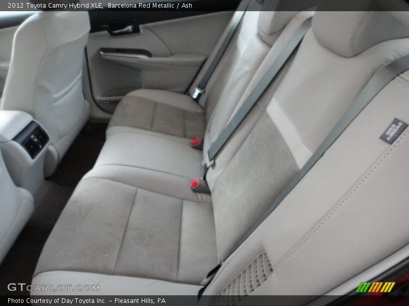 Barcelona Red Metallic / Ash 2012 Toyota Camry Hybrid XLE