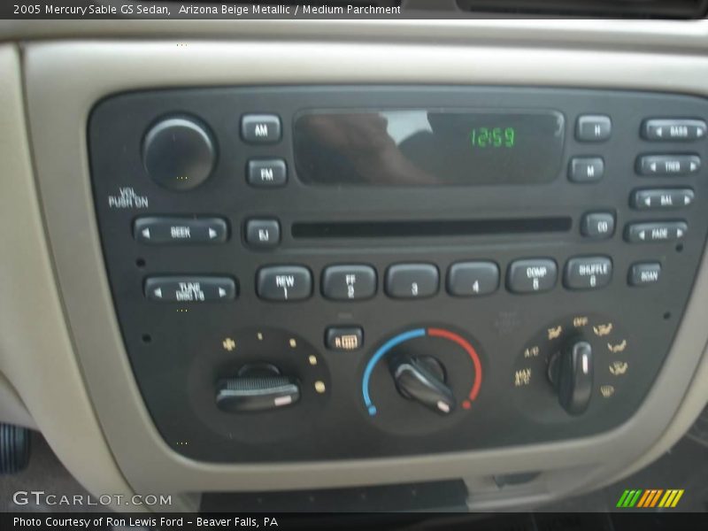 Arizona Beige Metallic / Medium Parchment 2005 Mercury Sable GS Sedan