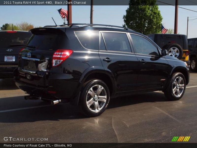 Black / Dark Charcoal 2011 Toyota RAV4 V6 Sport 4WD