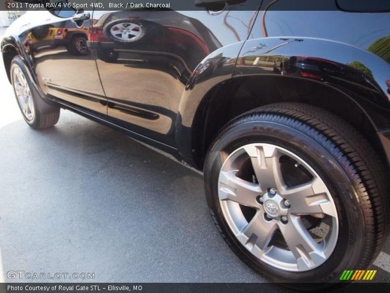 Black / Dark Charcoal 2011 Toyota RAV4 V6 Sport 4WD