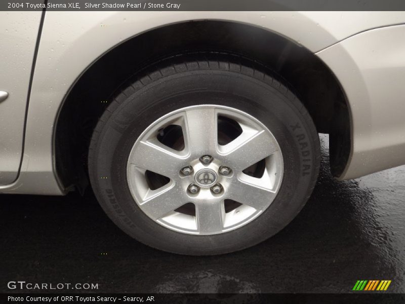 Silver Shadow Pearl / Stone Gray 2004 Toyota Sienna XLE