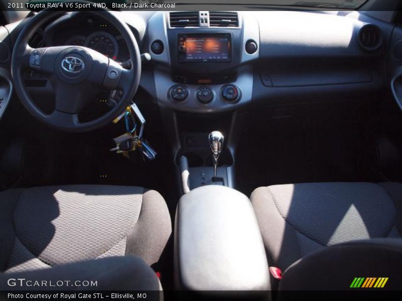 Black / Dark Charcoal 2011 Toyota RAV4 V6 Sport 4WD