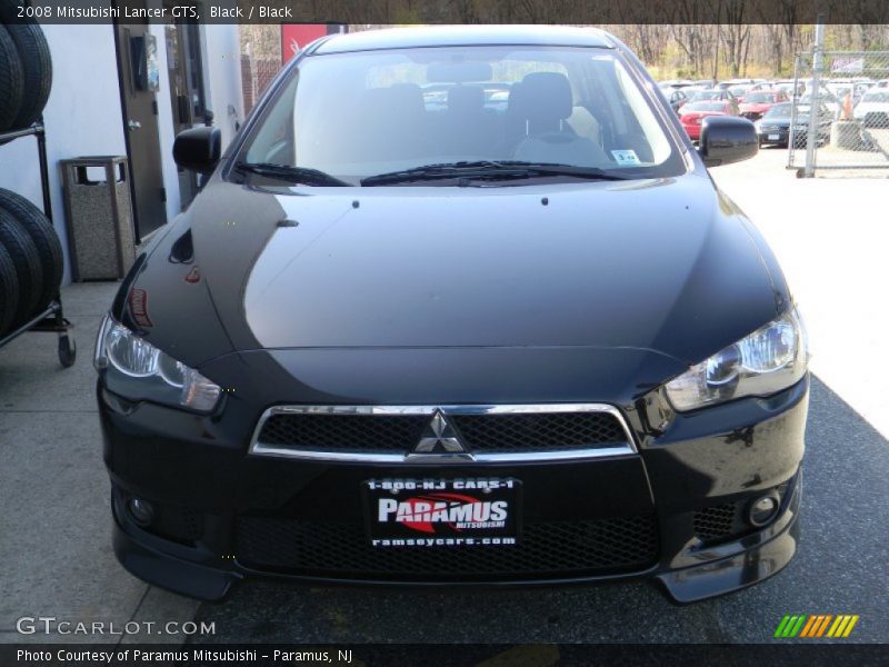 Black / Black 2008 Mitsubishi Lancer GTS
