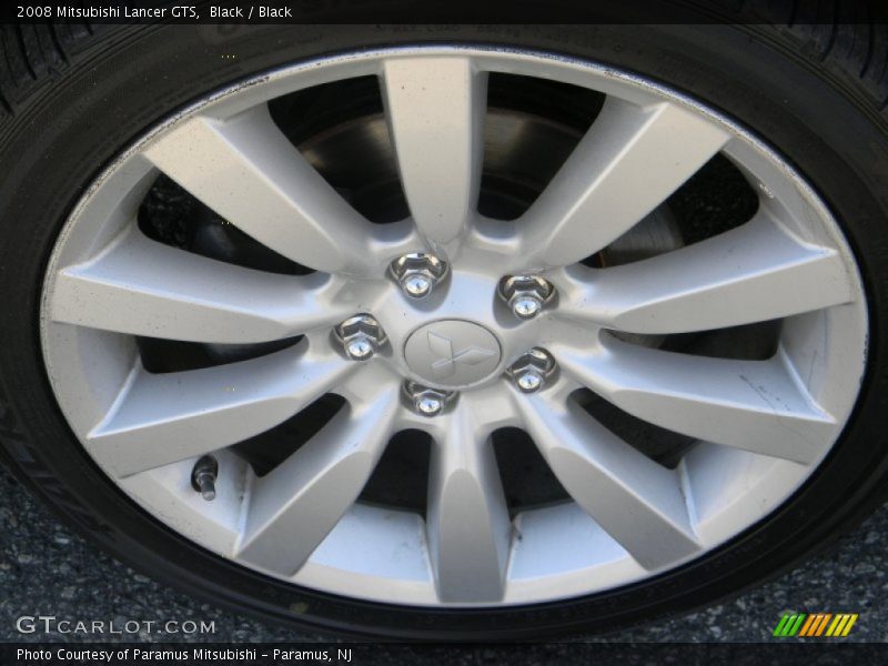 Black / Black 2008 Mitsubishi Lancer GTS