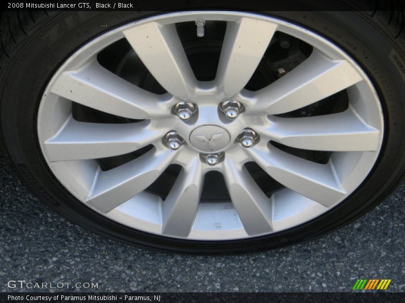 Black / Black 2008 Mitsubishi Lancer GTS