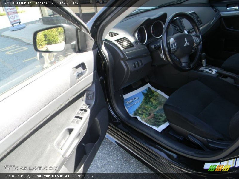 Black / Black 2008 Mitsubishi Lancer GTS