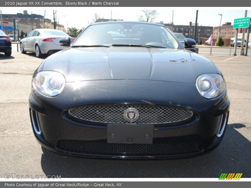 Ebony Black / Warm Charcoal 2010 Jaguar XK XK Convertible