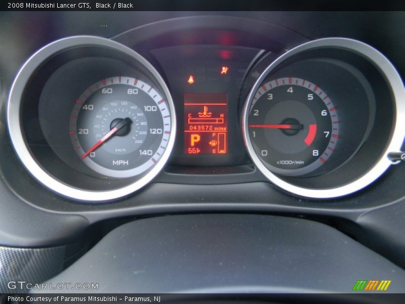 Black / Black 2008 Mitsubishi Lancer GTS