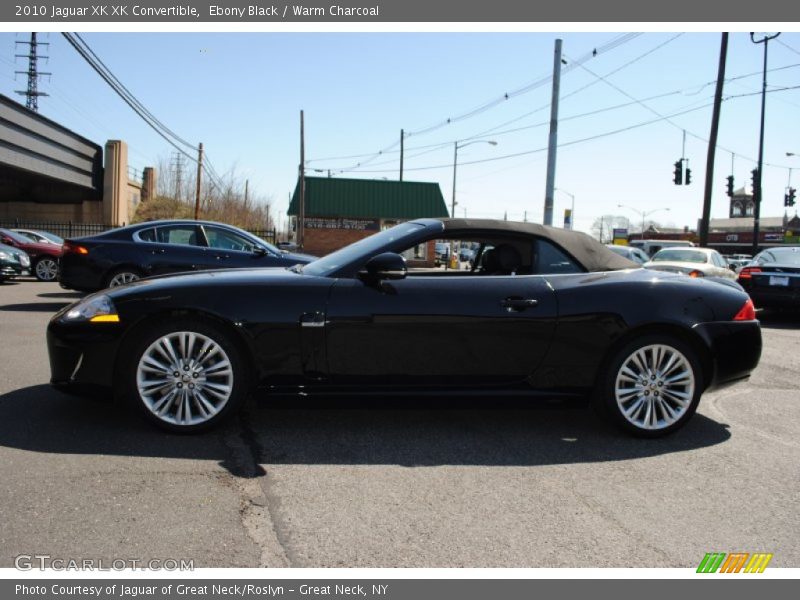 Ebony Black / Warm Charcoal 2010 Jaguar XK XK Convertible